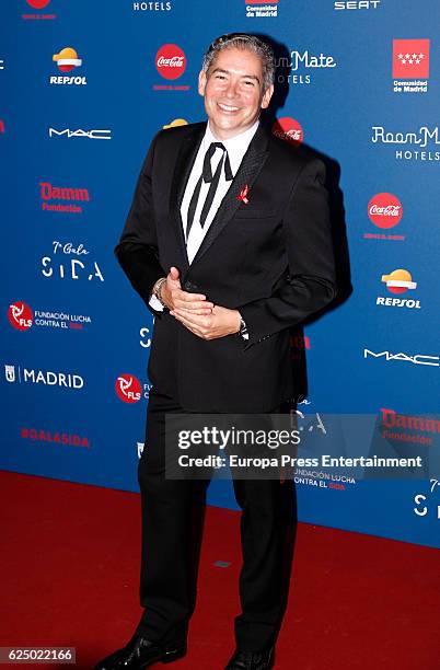 Boris Izaguirre attends 'Gala Sida' 2016 at Cibeles Palace on November 21, 2016 in Madrid, Spain.