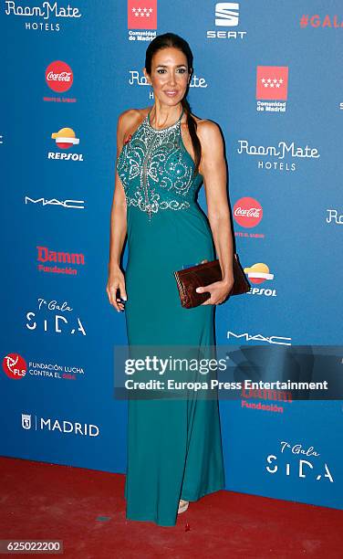 Elsa Anka attends 'Gala Sida' 2016 at Cibeles Palace on November 21, 2016 in Madrid, Spain.