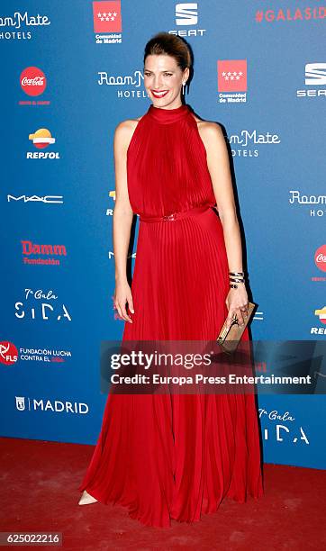 Laura Sanchez attends 'Gala Sida' 2016 at Cibeles Palace on November 21, 2016 in Madrid, Spain.