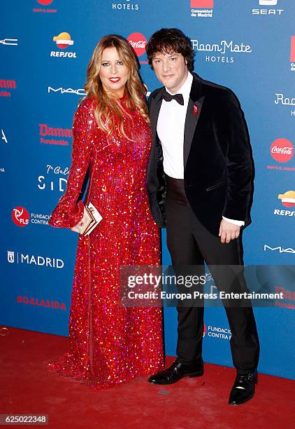 Jordi Cruz attends 'Gala Sida' 2016 at Cibeles Palace on November 21, 2016 in Madrid, Spain.