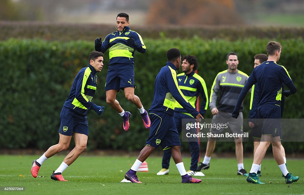 Arsenal Training and Press Conference