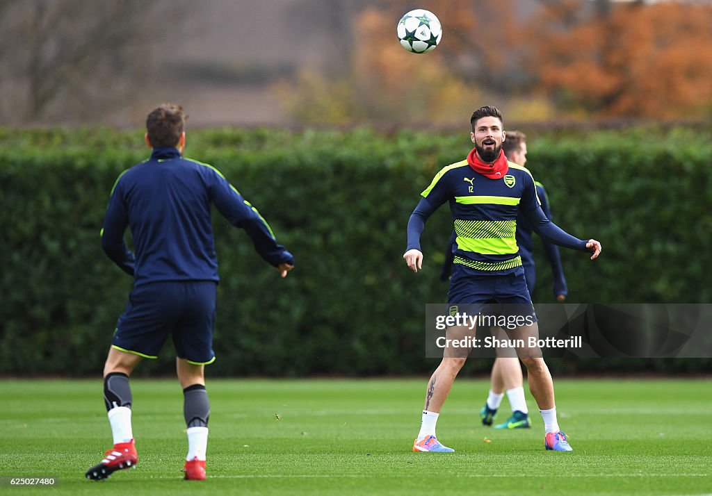 Arsenal Training and Press Conference