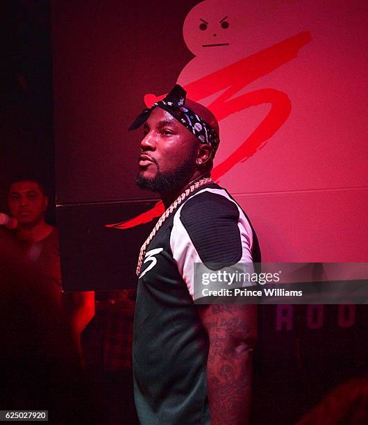 Young Jeezy performs at a Secret Show at the Music Room on October 29, 2016 in Atlanta, Georgia.