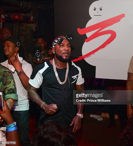 Young Jeezy performs at a Secret Show at the Music Room on October 29, 2016 in Atlanta, Georgia.