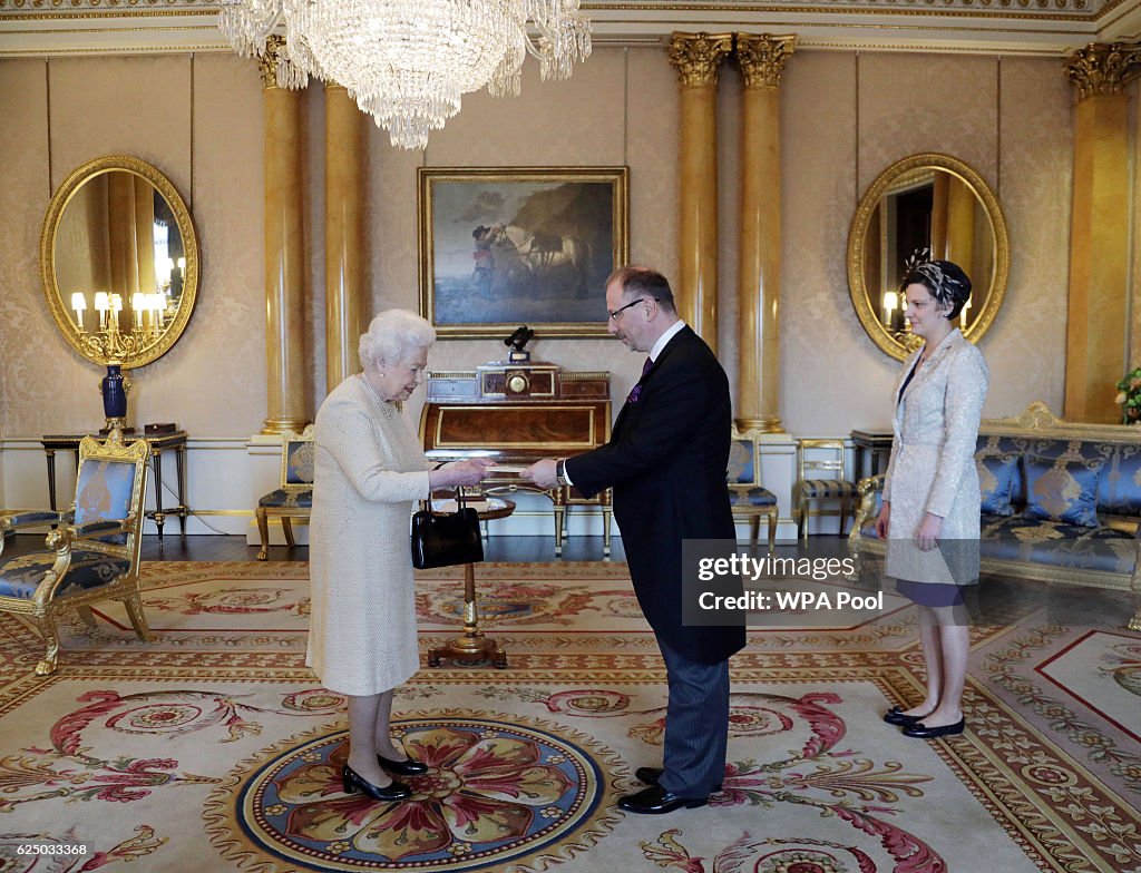 Audience at Buckingham Palace
