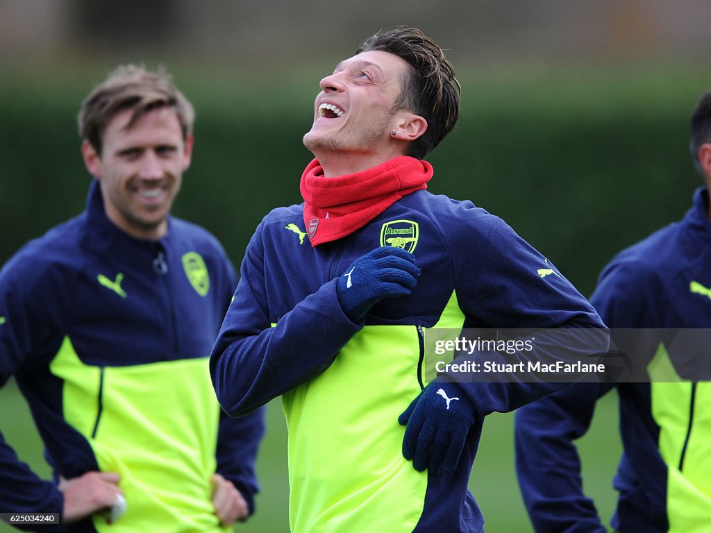 Arsenal Training and Press Conference