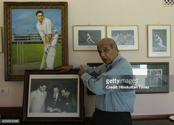 Raj Singh Dungarpur, Cricket Memorablia at CCI.