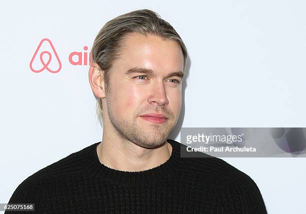 Actor Chord Overstreet attends the 3rd annual Airbnb Open Spotlight on November 19, 2016 in Los Angeles, California.
