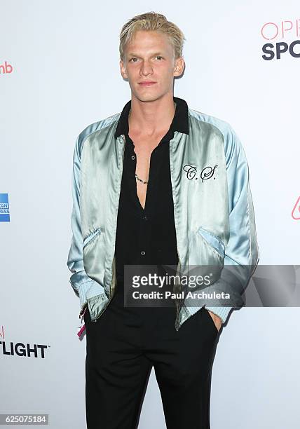 Singer Cody Simpson attends the 3rd annual Airbnb Open Spotlight on November 19, 2016 in Los Angeles, California.