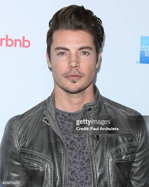Actor Josh Henderson attends the 3rd annual Airbnb Open Spotlight on November 19, 2016 in Los Angeles, California.