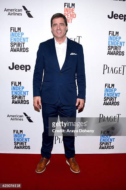 President of Film Independent Josh Welsh attends the 32nd Film Independent Spirit Awards Nominations Press Conference at W Hollywood on November 22,...