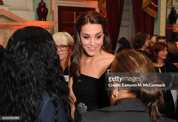 The Duchess of Cambridge attends Place2Be Wellbeing in Schools Awards at Mansion House on November 22, 2016 in London, United Kingdom.