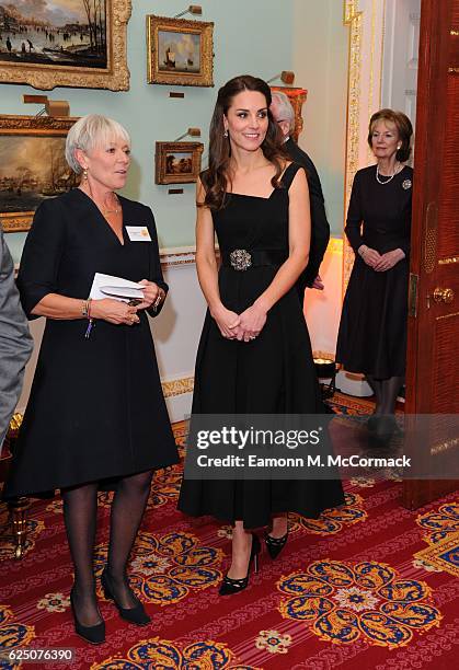 The Duchess of Cambridge attends Place2Be Wellbeing in Schools Awards at Mansion House on November 22, 2016 in London, United Kingdom.