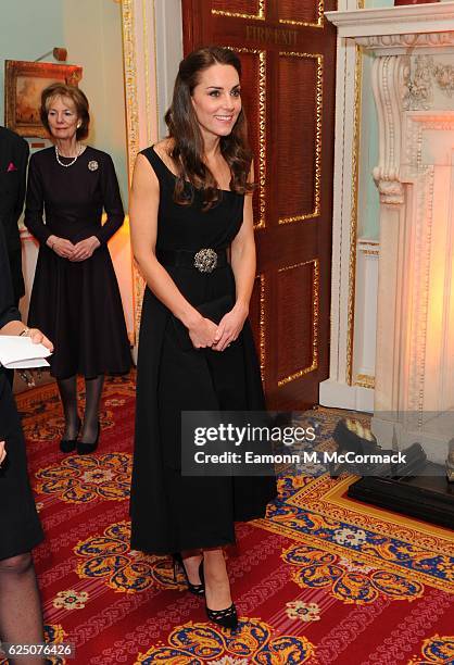 The Duchess of Cambridge attends Place2Be Wellbeing in Schools Awards at Mansion House on November 22, 2016 in London, United Kingdom.