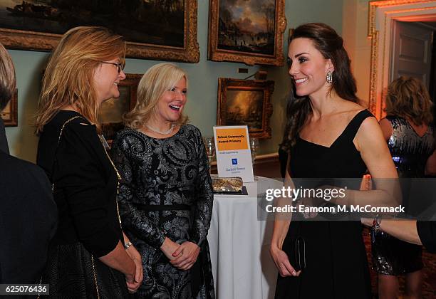 The Duchess of Cambridge attends Place2Be Wellbeing in Schools Awards at Mansion House on November 22, 2016 in London, United Kingdom.