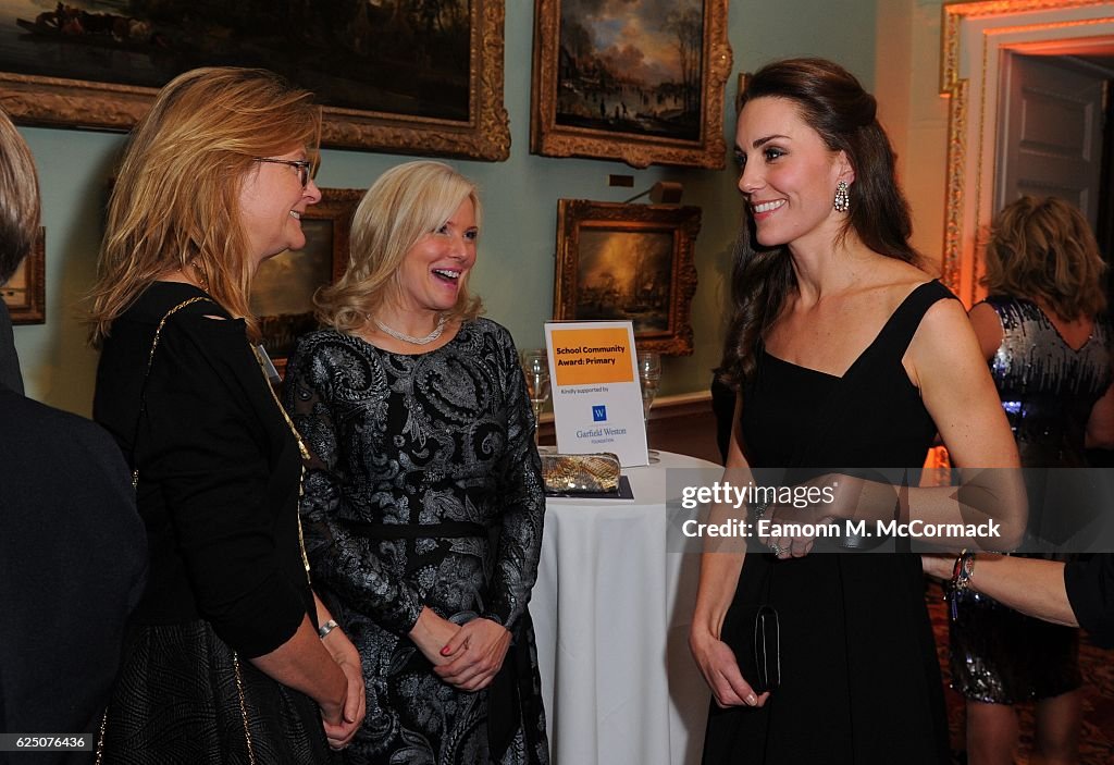 The Duchess Of Cambridge Attends Place2Be Wellbeing In Schools Awards