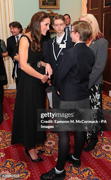 The Duchess of Cambridge attends the Place2Be Wellbeing in Schools Awards at Mansion House in London.