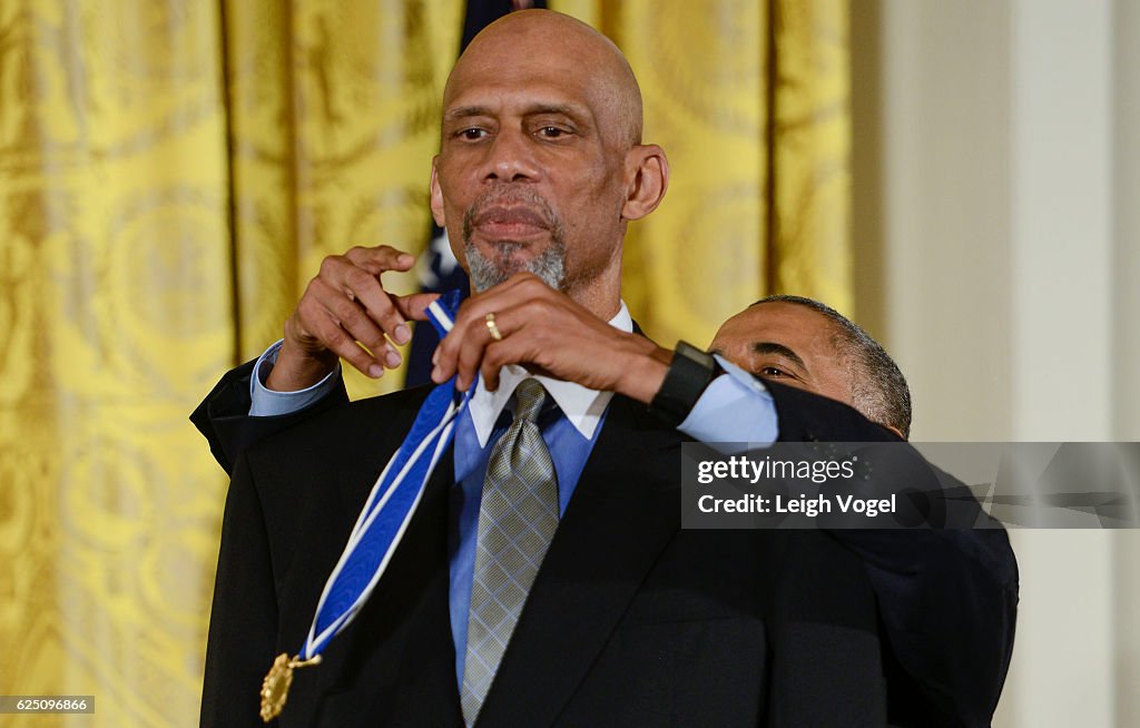 2016 Presidential Medal Of Freedom Ceremony