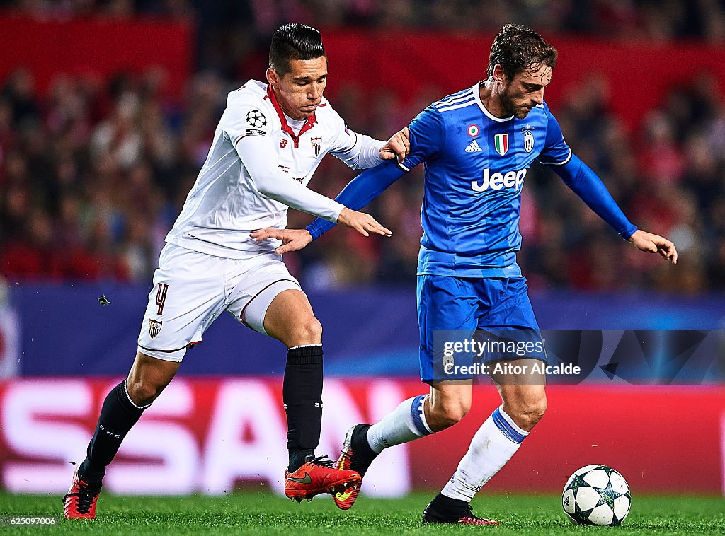 Sevilla FC v Juventus - UEFA Champions League