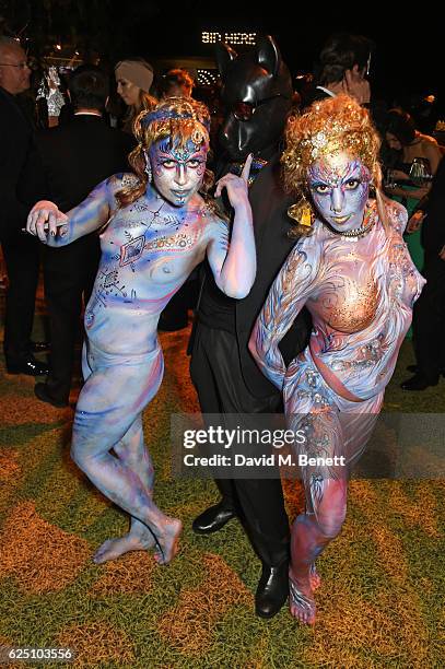 Nicky Haslam attends The Animal Ball 2016 presented by Elephant Family at Victoria House on November 22, 2016 in London, England.