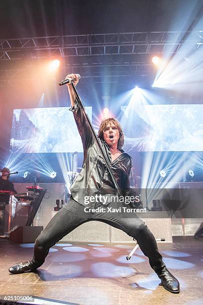 Joey Tempest of Europe performs in concert at Sala Razzmatazz on November 22, 2016 in Barcelona, Spain.