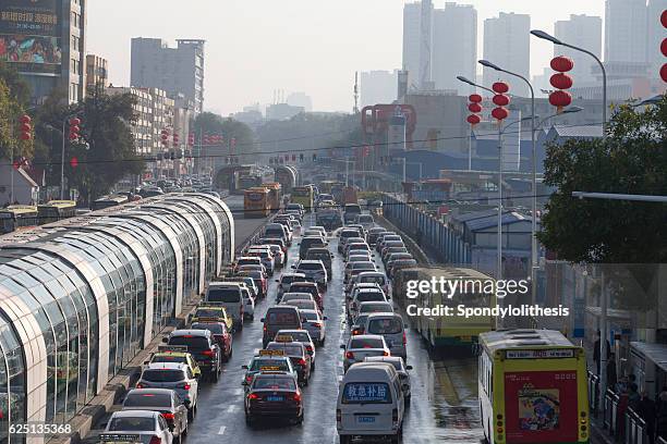 street  view of urumqi,xinjiang, china - historical geopolitical location stock pictures, royalty-free photos & images