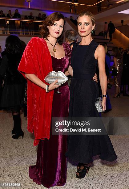 Jasmine Guinness, Laura Bailey attend the launch of the new Design Museum co-hosted by Alexandra Shulman, Sir Terence Conran & Deyan Sudjic on...