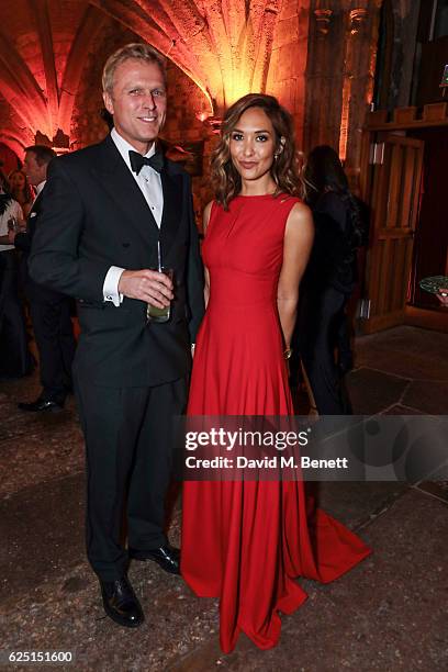 Simon Motson and Myleene Klass attend the Save The Children Winter Gala at The Guildhall on November 22, 2016 in London, England.