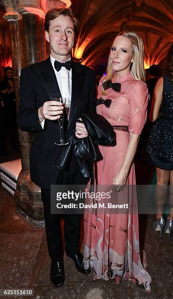 Tom Naylor-Leyland and Alice Naylor-Leyland attends the Save The Children Winter Gala at The Guildhall on November 22, 2016 in London, England.