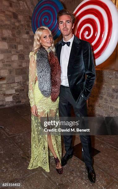 Poppy Delevingne and James Cook attend the Save The Children Winter Gala at The Guildhall on November 22, 2016 in London, England.