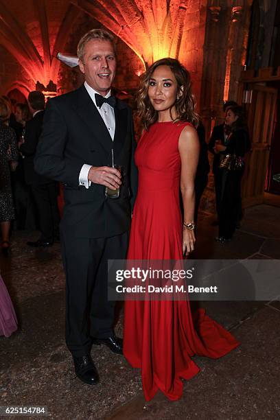 Simon Motson and Myleene Klass attend the Save The Children Winter Gala at The Guildhall on November 22, 2016 in London, England.