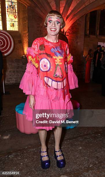 Grayson Perry attends the Save The Children Winter Gala at The Guildhall on November 22, 2016 in London, England.