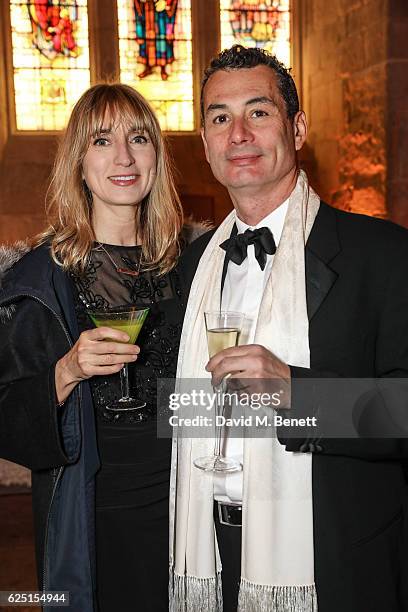 Jackie Annesley and John Offenbach attend the Save The Children Winter Gala at The Guildhall on November 22, 2016 in London, England.