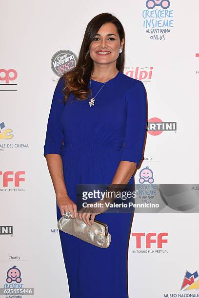 Alena Seredova attends 'Premio Cabiria' gala dinner during the 34 Torino Film Festival on November 22, 2016 in Turin, Italy.