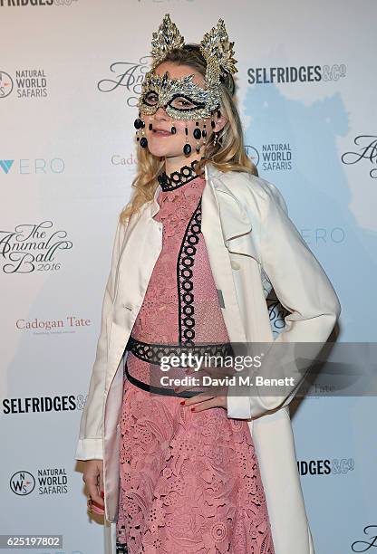 Amber Atherton attends The Animal Ball 2016 presented by Elephant Family at Victoria House on November 22, 2016 in London, England.