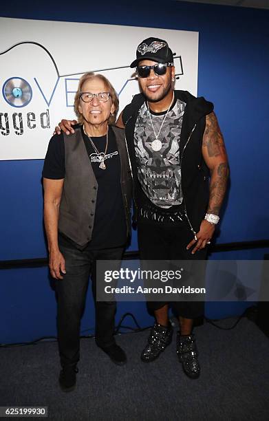 Richie Supa and Flo Rida attend Recovery Unplugged on November 22, 2016 in Fort Lauderdale, Florida.