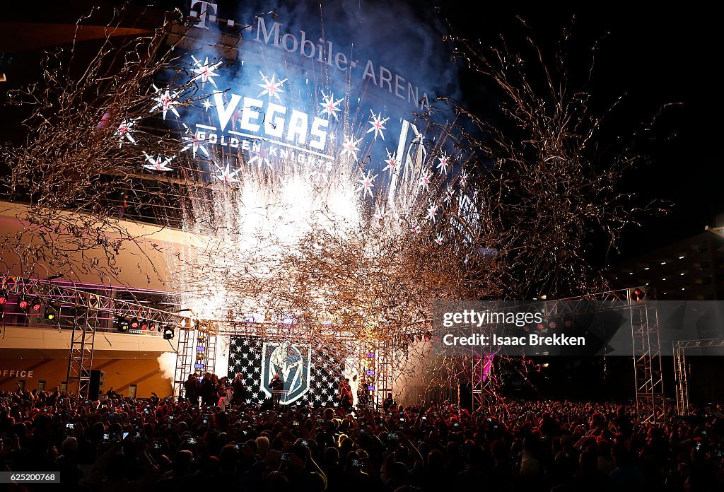 Las Vegas NHL Franchise Reveals Team Name And Logo