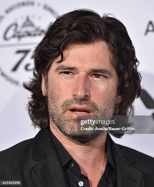 Singer Pete Yorn attends Capitol Records 75th Anniversary Gala at Capitol Records Tower on November 15, 2016 in Los Angeles, California.