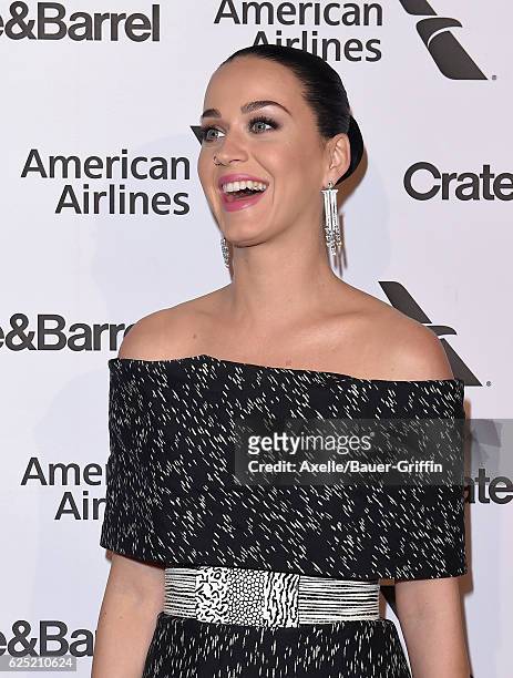 Singer Katy Perry attends Capitol Records 75th Anniversary Gala at Capitol Records Tower on November 15, 2016 in Los Angeles, California.
