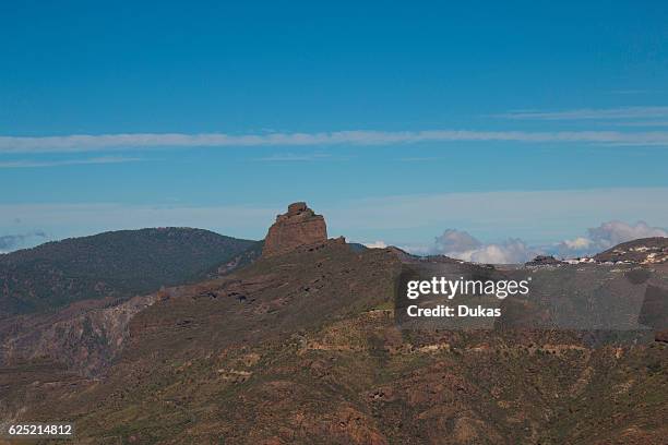 Gran Canaria, Canary islands, Spain, Tejeda, Europe, cliff, rocks, mountains, vegetation, volcanical, Roque Bentayga, Bentayga, Bentaiga, .