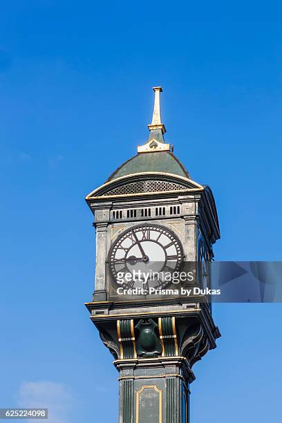 England, West Midlands, Birmingham, The Jewellery Quarter, Chamberlain Clock.