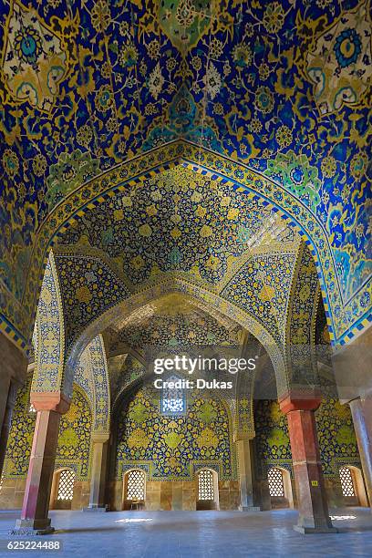 Iran, Esfahan City, Naqsh-e Jahan Square, Masjed-e Shah Mosque.