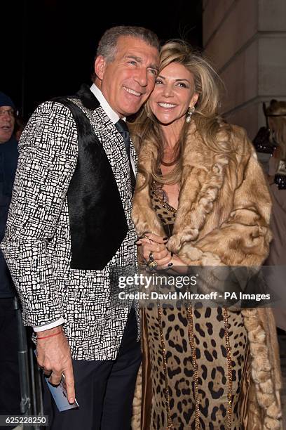 Steve Varsano and Lisa Tchenguiz attend The Animal Ball at Victoria House, Bloomsbury Square, London.