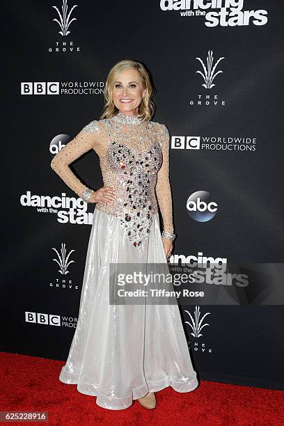 Actress Maureen McCormick attends the "Dancing With The Stars" live finale at The Grove on November 22, 2016 in Los Angeles, California.
