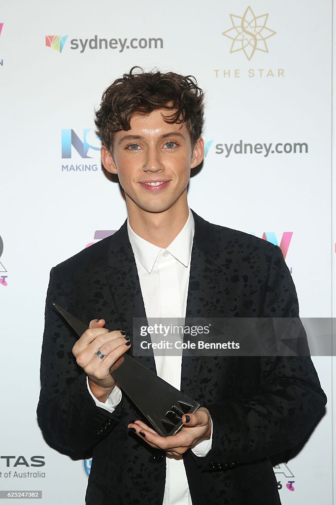 30th Annual ARIA Awards 2016 - Awards Room