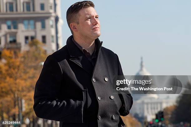 Richard Spencer is in town for the largest white nationalist and Alt Right conference of the year in Washington, DC on November 18, 2016. Spencer, a...