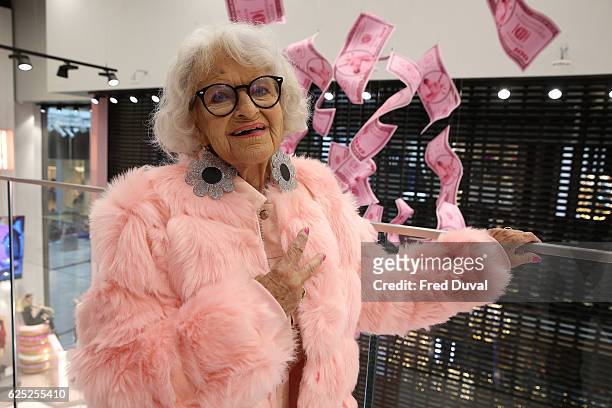 Baddie Winkle launch Missguided store at Westfield Stratford City on November 23, 2016 in London, England.