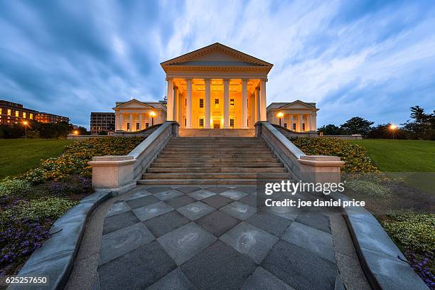 virginia state capitol, richmond, virginia, america - richmond stock pictures, royalty-free photos & images