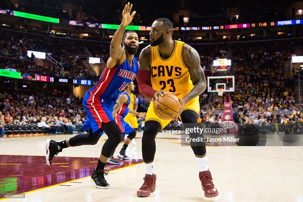 Detroit Pistons v Cleveland Cavaliers