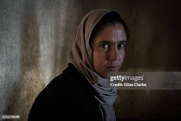 Yazidi lady called Mahia, aged 37, and who has five young children -3 boys and 2 girls -that range in age from 11 to 2 years old and who are living...